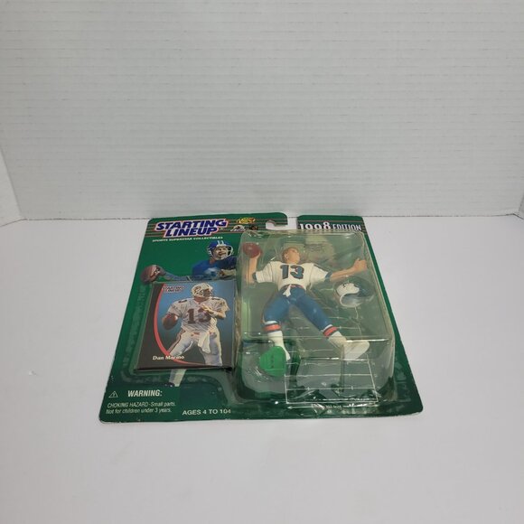 Starting Lineup 1998 Edition Dan Marino Figure New Sealed See Description - Picture 2 of 6